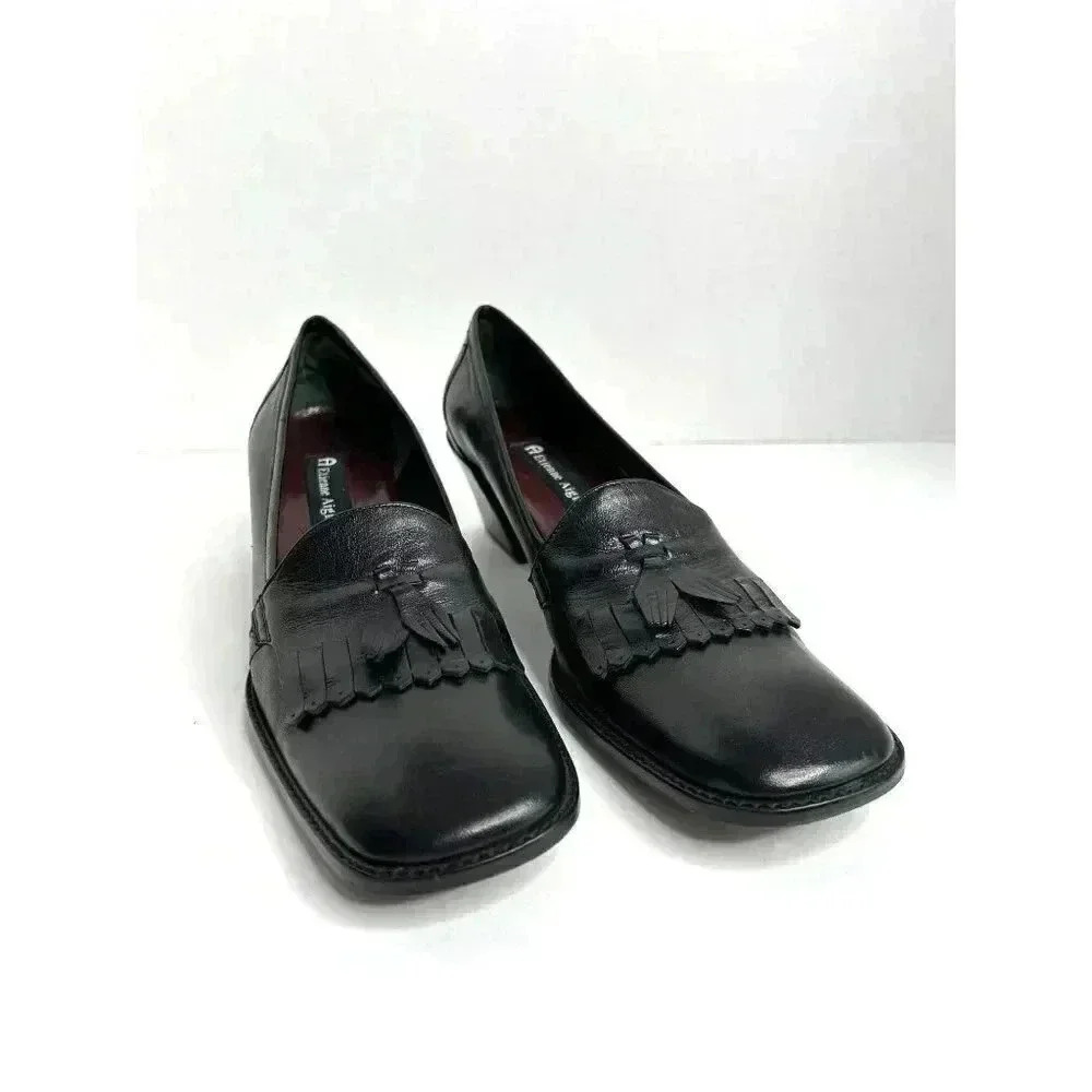 COPY - Etienne Aigner 70s Style Tasseled Fringed Slid-on Loafer Size 8.5 N Vint…